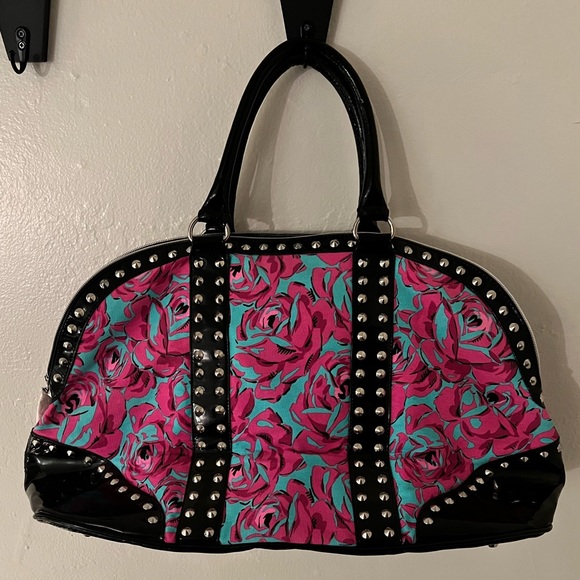 🚫SOLD🚫 Vintage Y2K Betsey Johnson Betseyville Weekender Overnight Bag - Picture 2 of 6